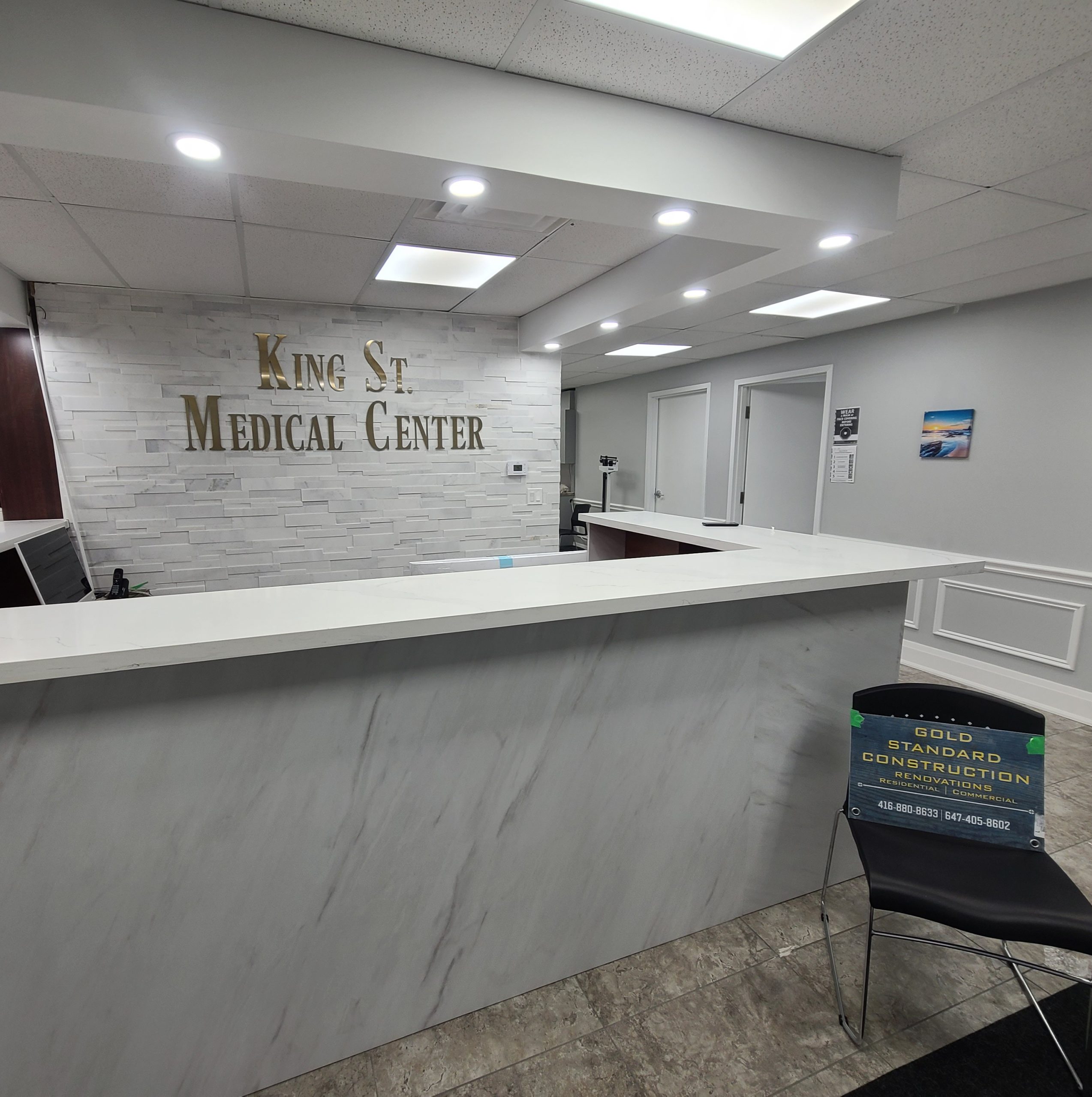Healthcare facility construction